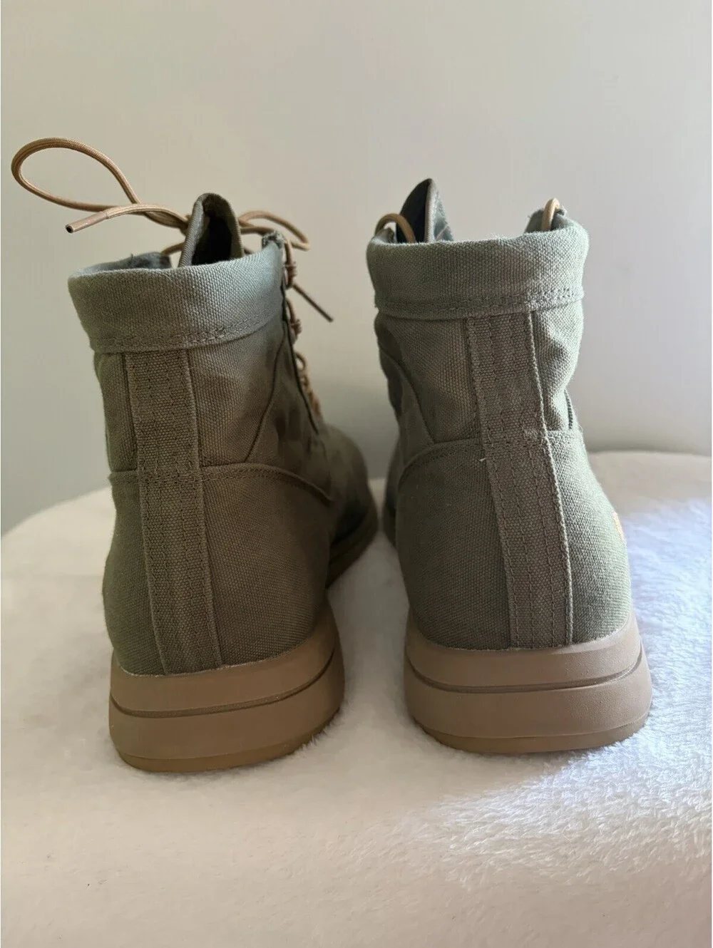 GORUCK Jedburgh Rucking Boots NWOT Olive Canvas Men’s 12 / Women’s 14